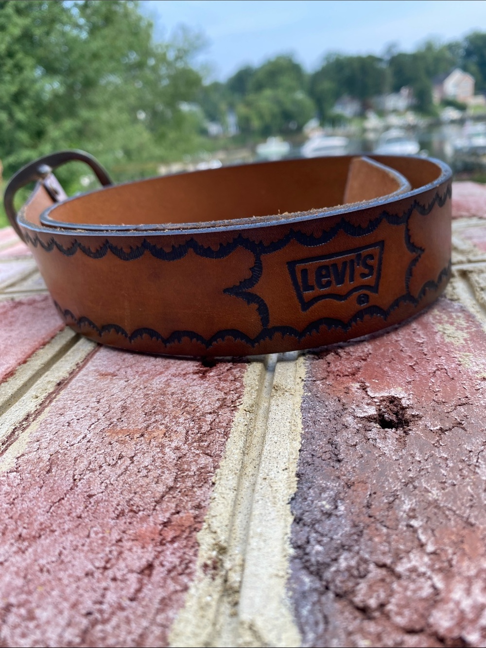 LEVI’S Leather Belt 38